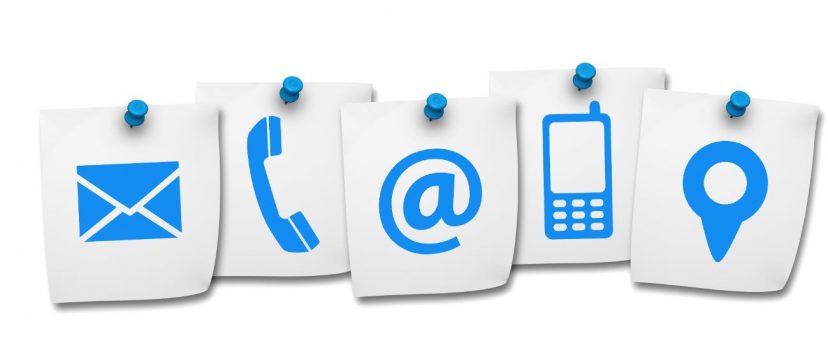 icons to represent the call for health & welfare to update your details