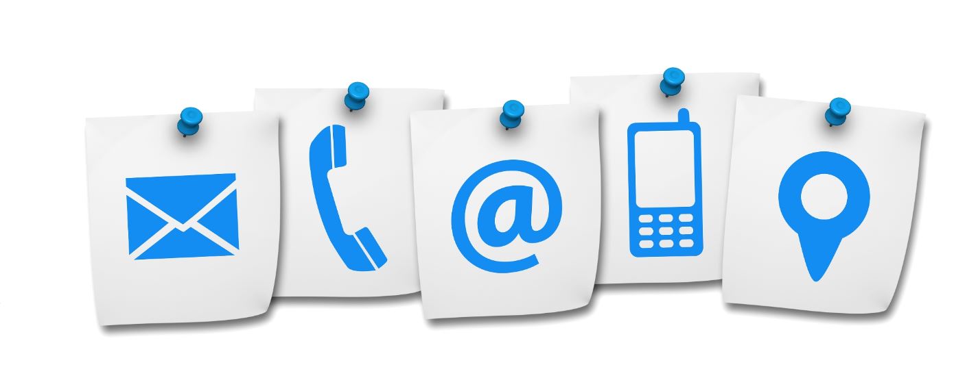 icons to represent the call for health & welfare to update your details