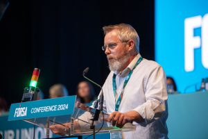 mark tighe of IALPA, a Fórsa branch for pilots. To represent strike notice by aer lingus pilots.
