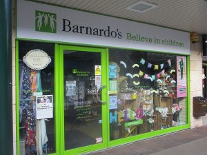 Photo of a Barnardos shopfront