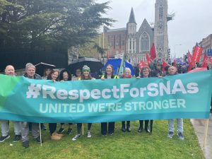 Rally for Respect for SNAs, to represent an image on the SNA Review Guidance