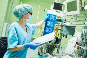 Stock image of Perfusionist at work